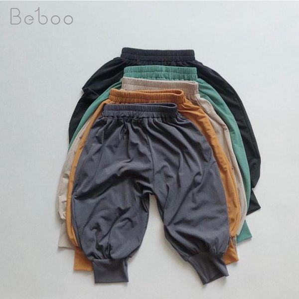 trousers kids clothes boys anti mosquito pants 2021 summer ins korean ice silk children's clothing solid color thin cotton, Blue
trousers kids clothes boys anti mosquito pants 2021 summer ins korean ice silk children's clothing solid color thin cotton, Blue