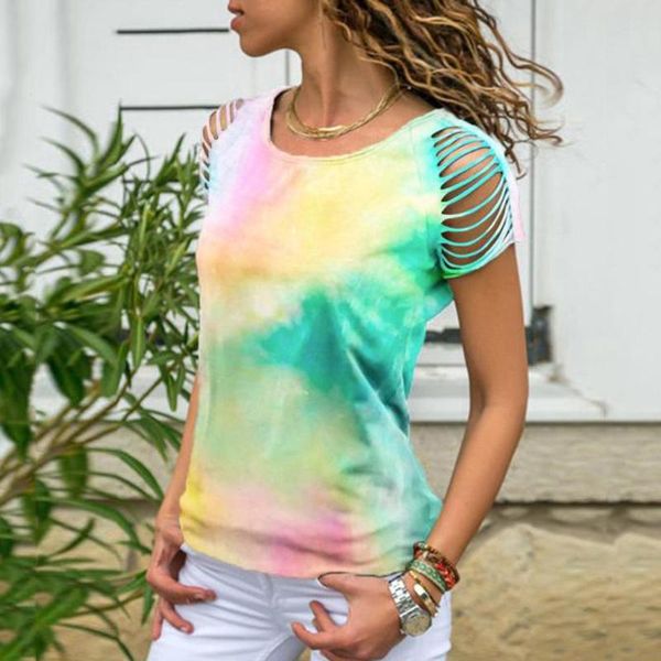 women's t-shirt fashion tie-dye print 2021 t shirt women tshirt embroidered l korean half sleeve female base, White
women's t-shirt fashion tie-dye print 2021 t shirt women tshirt embroidered l korean half sleeve female base, White