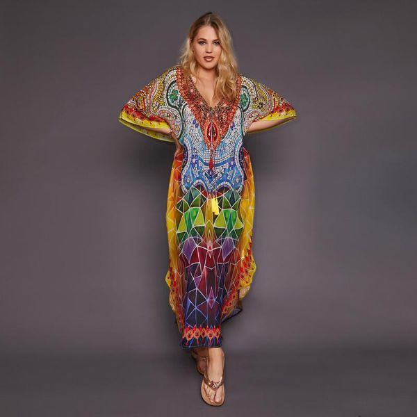 women's swimwear 2021 quick-drying bohemian printed tassel summer beach maxi dress cotton tunic women plus size beachwear swimsuit cove, White;black
women's swimwear 2021 quick-drying bohemian printed tassel summer beach maxi dress cotton tunic women plus size beachwear swimsuit cove, White;black