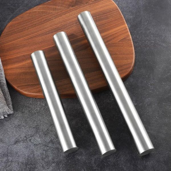 rolling pins & pastry boards 1pc stainless steel french pin metal for baking pasta fondant cookies and dough bakeware roller dishwasher 
rolling pins & pastry boards 1pc stainless steel french pin metal for baking pasta fondant cookies and dough bakeware roller dishwasher