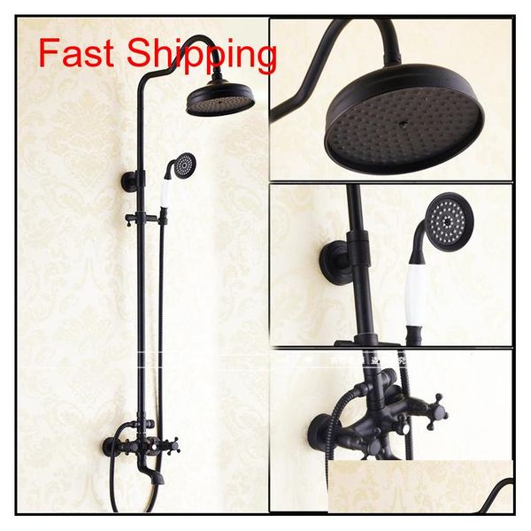 bathroom black oil rubbed brass bathtub shower set wall mounted 8" rainfall shower mixer tap faucet 3-fu qylfad sports2010
bathroom black oil rubbed brass bathtub shower set wall mounted 8" rainfall shower mixer tap faucet 3-fu qylfad sports2010