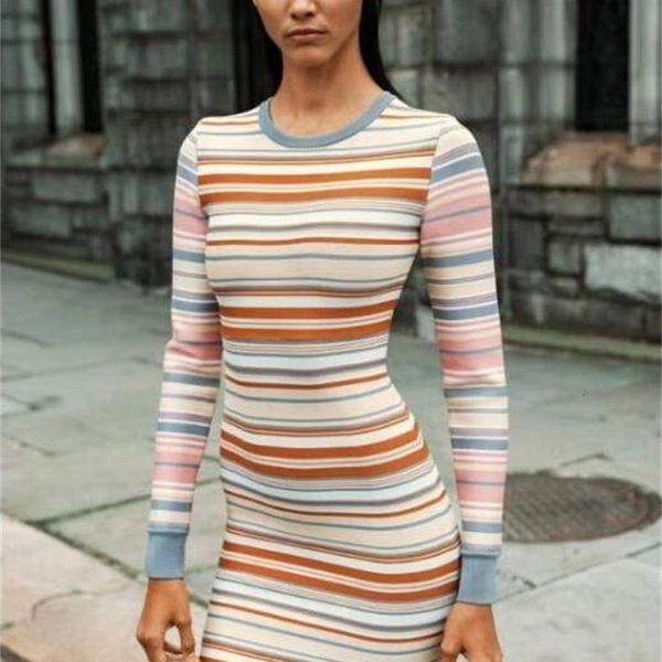 striped long sleeve rayon bandage elegant dress party at night dressed zoue, White
striped long sleeve rayon bandage elegant dress party at night dressed zoue, White