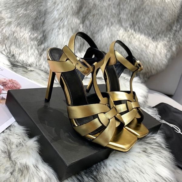 with box 10mm stiletto heels sandals tribute gold smooth leather super high heel for party women slippers luxury designers shoes sandal fact, Black
with box 10mm stiletto heels sandals tribute gold smooth leather super high heel for party women slippers luxury designers shoes sandal fact, Black