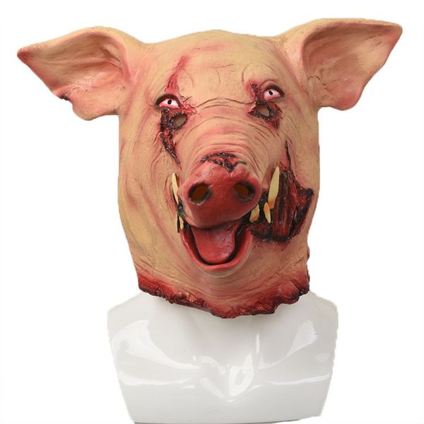 pig head pattern mask halloween high-quality horror novel fun horror dance party haunted house
pig head pattern mask halloween high-quality horror novel fun horror dance party haunted house