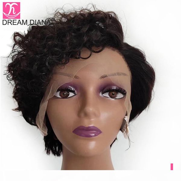 brazilian curl front lace wigs black 8" short curly remy hair front lace wig 100% human hair wigs long life, Black;brown
brazilian curl front lace wigs black 8" short curly remy hair front lace wig 100% human hair wigs long life, Black;brown