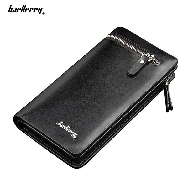 baellerry korean fashion wallet long zipper mobile phone bag multi card position men's handbag, Red;black
baellerry korean fashion wallet long zipper mobile phone bag multi card position men's handbag, Red;black