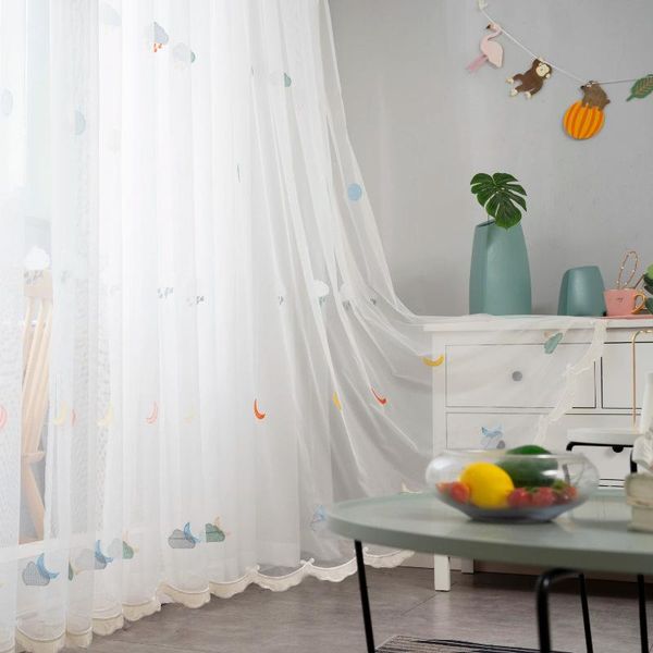 curtain & drapes tulle sheer cartoons embroidered window curtains for home living room children's decoration in the kitchen cafe
curtain & drapes tulle sheer cartoons embroidered window curtains for home living room children's decoration in the kitchen cafe
