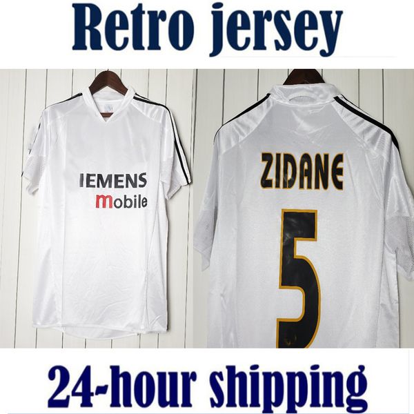0304 real madrid zidane retro home 2003 2004 white soccer jersey size s-2xl, Black;yellow 
0304 real madrid zidane retro home 2003 2004 white soccer jersey size s-2xl, Black;yellow