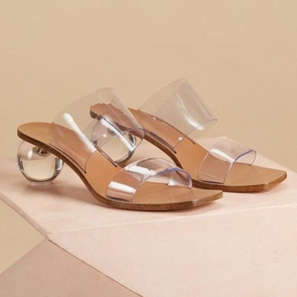 fashion show transparent mules shoes women slides strange style high heels summer slippers mule femme sandalias mujer, Black
fashion show transparent mules shoes women slides strange style high heels summer slippers mule femme sandalias mujer, Black