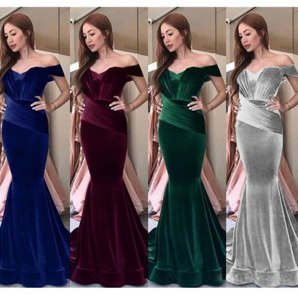 2021 new maxi veet es for women bare shoulder occassion party event bodycon evening night robes female elegant ladies fashion oaxy, Black;gray
2021 new maxi veet es for women bare shoulder occassion party event bodycon evening night robes female elegant ladies fashion oaxy, Black;gray