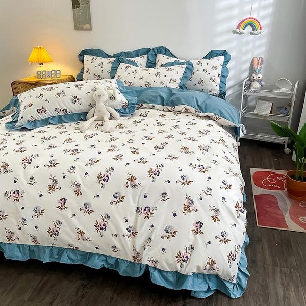 bedding sets cute lotus leaf lace floral set cotton duvet cover plaid bed sheet kawaii printed super king size
bedding sets cute lotus leaf lace floral set cotton duvet cover plaid bed sheet kawaii printed super king size