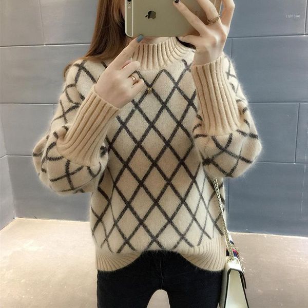 women's sweaters women sweater fashion autumn winter casual vintage turtleneck knitted pullovers loose lantern sleeve female, White;black
women's sweaters women sweater fashion autumn winter casual vintage turtleneck knitted pullovers loose lantern sleeve female, White;black