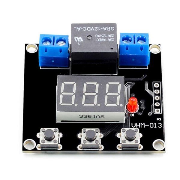 timers timer down countdown switch module 0-999 minutes setting range delay board with power off memory function
timers timer down countdown switch module 0-999 minutes setting range delay board with power off memory function