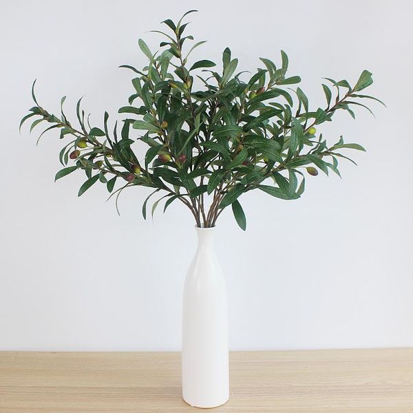 decorative flowers & wreaths 3pcs green artificial olive branches simulation fruit plant leaves home wedding fake
decorative flowers & wreaths 3pcs green artificial olive branches simulation fruit plant leaves home wedding fake