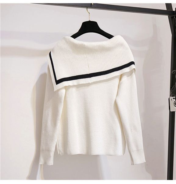 two piece dress zawfl collar button pullover 2-piece single breasted knit + mini sportswear, White
two piece dress zawfl collar button pullover 2-piece single breasted knit + mini sportswear, White