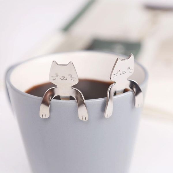 spoons creative cat coffee spoon stainless steel cute teaspoon dessert snack scoop ice cream mini tableware wholesale
spoons creative cat coffee spoon stainless steel cute teaspoon dessert snack scoop ice cream mini tableware wholesale