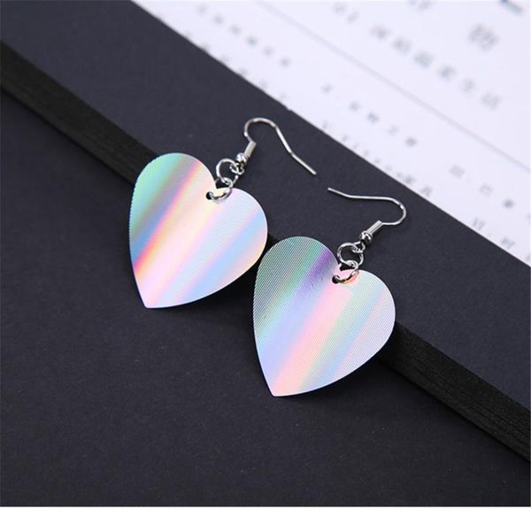 dangle & chandelier korean cute sweet heart shaped earrings for women fashion geometric round sequin earring, Silver
dangle & chandelier korean cute sweet heart shaped earrings for women fashion geometric round sequin earring, Silver