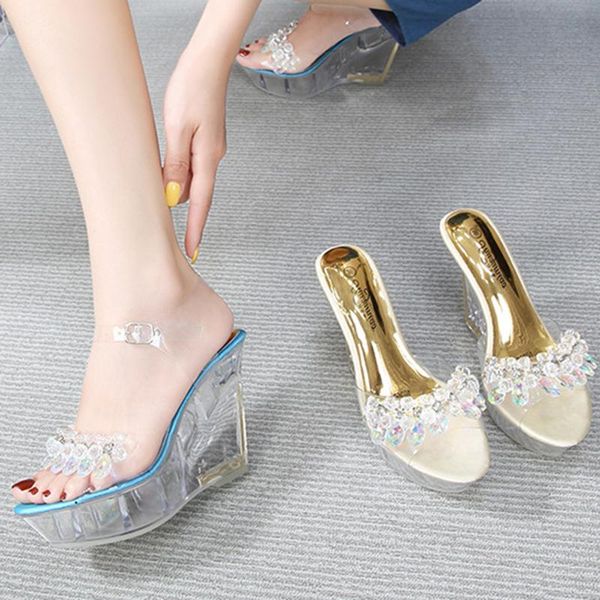 trendy rhinestone sandals catwalk pole dance shoes crystal sole slope heel 10cm nightclub t-stage shoes party new dropship, Black
trendy rhinestone sandals catwalk pole dance shoes crystal sole slope heel 10cm nightclub t-stage shoes party new dropship, Black