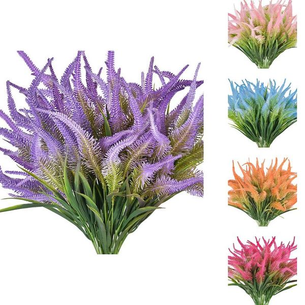 decorative flowers & wreaths artificial fake flowers, 6 bundles faux plastic greenery foliage plants shrubs for garden, wedding, outside
decorative flowers & wreaths artificial fake flowers, 6 bundles faux plastic greenery foliage plants shrubs for garden, wedding, outside