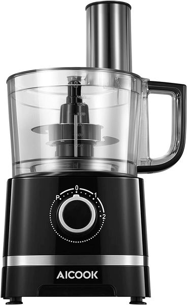 aicook food processor, 12 cup vegetable & meat chopper, 3 speeds, wide mouth, slicing, shredding, mincing, and puree
aicook food processor, 12 cup vegetable & meat chopper, 3 speeds, wide mouth, slicing, shredding, mincing, and puree