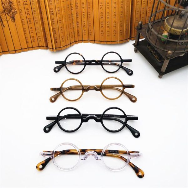 fashion sunglasses frames 2021 round vintage small eyeglass acetate full rim hand made for men women optical prescription, Black
fashion sunglasses frames 2021 round vintage small eyeglass acetate full rim hand made for men women optical prescription, Black