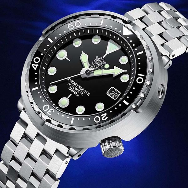 wristwatches men's mechanical watch 300m diving classic canned luminous designer retro sports relojes para hombre reloj, Slivery;brown
wristwatches men's mechanical watch 300m diving classic canned luminous designer retro sports relojes para hombre reloj, Slivery;brown