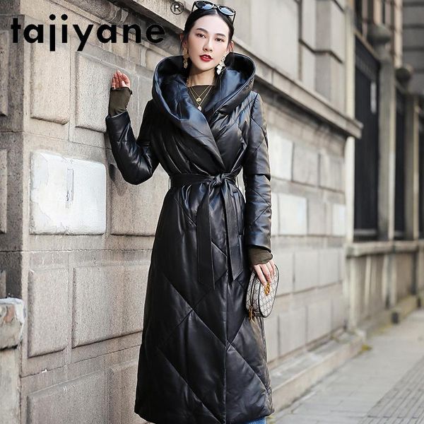 women's leather & faux 2021 genuine winter jacket women 90% white duck down coat real sheepskin jackets mujer chaqueta tn1627, Black
women's leather & faux 2021 genuine winter jacket women 90% white duck down coat real sheepskin jackets mujer chaqueta tn1627, Black