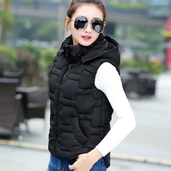 women's vests autumn 2021 winter vest women waistcoat female zipper sleeveless jacket black red hooded warm ladies plus size m-7xl s, Black;white
women's vests autumn 2021 winter vest women waistcoat female zipper sleeveless jacket black red hooded warm ladies plus size m-7xl s, Black;white
