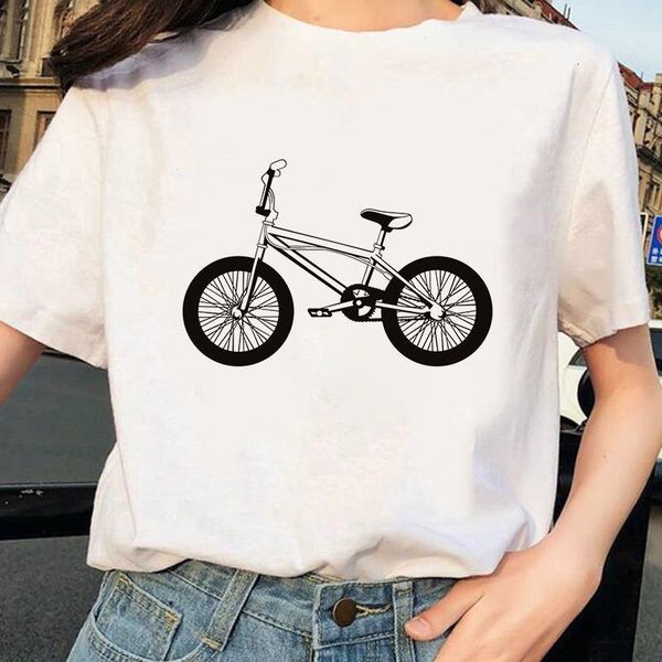 new summer t shirt women fashion bicycle print casual harajuku short sleeve o-neck cartoon female tees, White
new summer t shirt women fashion bicycle print casual harajuku short sleeve o-neck cartoon female tees, White