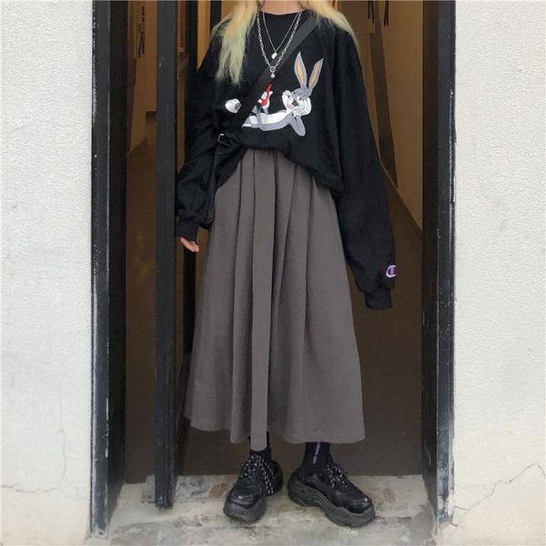 skirts womens pleated high waist solid color long skirt quality autumn winter 2021 maxi female cute, Black
skirts womens pleated high waist solid color long skirt quality autumn winter 2021 maxi female cute, Black