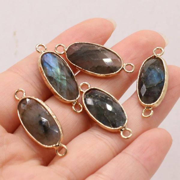 charms natural semi-precious stone connector pendants flash labradorite for diy jewelry making handmade accessories, Bronze;silver
charms natural semi-precious stone connector pendants flash labradorite for diy jewelry making handmade accessories, Bronze;silver