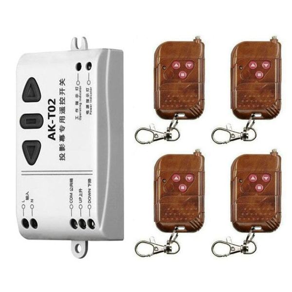 smart home control ak-t02 rf wireless remote 433/315mhz for electric projector screens curtains/tower garage door
smart home control ak-t02 rf wireless remote 433/315mhz for electric projector screens curtains/tower garage door
