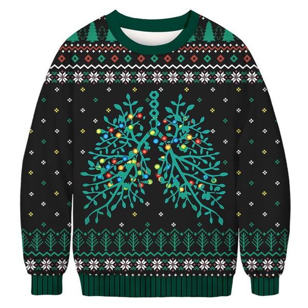 men's sweaters ugly christmas sweater 3d funny printed holiday party sweatshirt men women xmas clothing pullover jumpers, White;black
men's sweaters ugly christmas sweater 3d funny printed holiday party sweatshirt men women xmas clothing pullover jumpers, White;black
