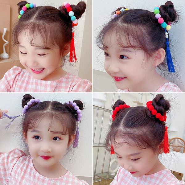 hair accessories 2 pcs/set plush ball children girls hairband meatball head kids peal tassel rubber string band fashion headwear accessory, Slivery;white
hair accessories 2 pcs/set plush ball children girls hairband meatball head kids peal tassel rubber string band fashion headwear accessory, Slivery;white