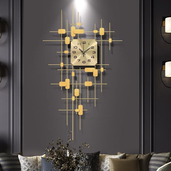 wall clocks modern luxury wrought iron hanging ornaments crafts home room metal clock mural decoration 3d sticker
wall clocks modern luxury wrought iron hanging ornaments crafts home room metal clock mural decoration 3d sticker