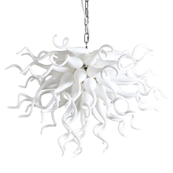 hand blown glass led chandeliers hanging lamp fixture light chandelier lighting white color w70xh60cm for house decoration bedthroom
hand blown glass led chandeliers hanging lamp fixture light chandelier lighting white color w70xh60cm for house decoration bedthroom