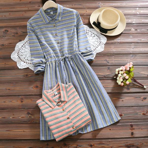 casual dresses 2021 autumn spring women vintage clothes contrast color stripe loose ladies dress mori girl elegant cotton linen, Black;gray
casual dresses 2021 autumn spring women vintage clothes contrast color stripe loose ladies dress mori girl elegant cotton linen, Black;gray