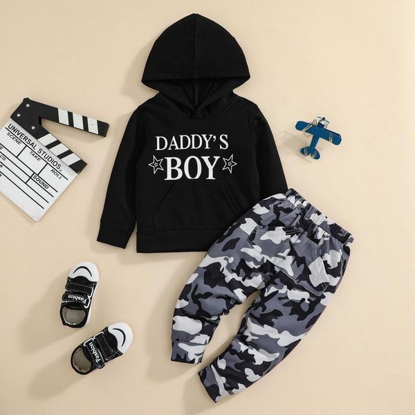 clothing sets 1-6 years letter 2 pcs infant casual outfits, boys print long sleeve hooded sweatshirt with pocket + camouflage trousers, White
clothing sets 1-6 years letter 2 pcs infant casual outfits, boys print long sleeve hooded sweatshirt with pocket + camouflage trousers, White