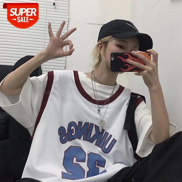 t-shirts women summer 2020 new outerwear student ins korean version harajuku style hip-hop couple jersey loose sleeveless #t20q, White
t-shirts women summer 2020 new outerwear student ins korean version harajuku style hip-hop couple jersey loose sleeveless #t20q, White
