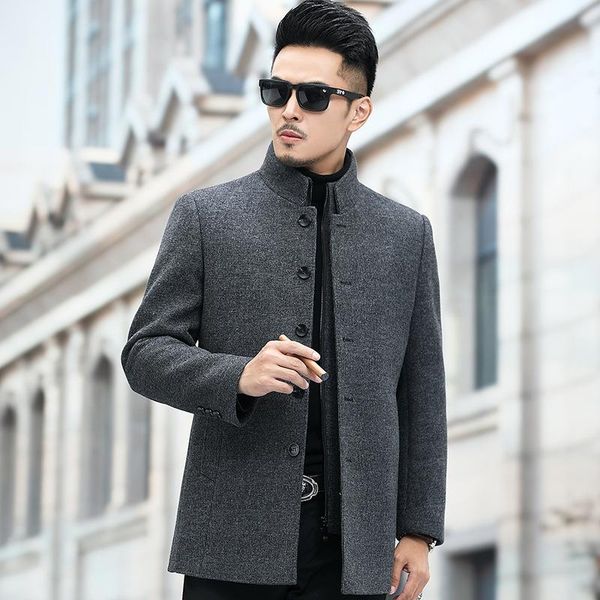 2021 men's double male windproof coat to keep warm in winter down bladder detachable collar coat undertakes, Black
2021 men's double male windproof coat to keep warm in winter down bladder detachable collar coat undertakes, Black