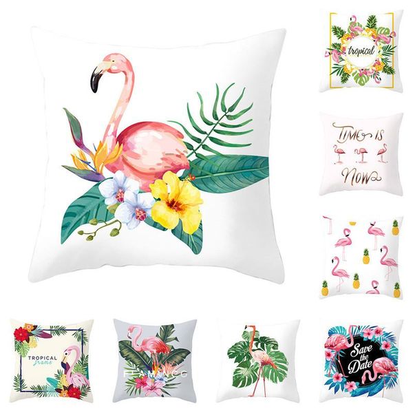 cushion/decorative pillow flamingo hawaii party throw pillows decorations tropical plants decorative green leaves printed pillowcase soft co
cushion/decorative pillow flamingo hawaii party throw pillows decorations tropical plants decorative green leaves printed pillowcase soft co