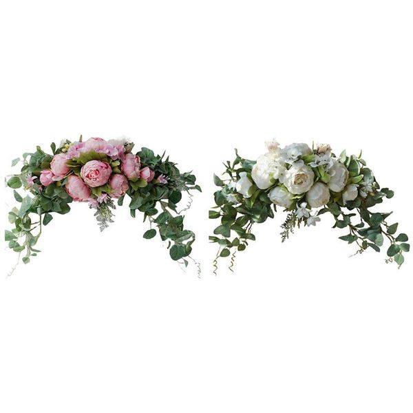 decorative flowers & wreaths rose flower swag for lintel,rustic wedding arch door wreath floral with green leaf home decor
decorative flowers & wreaths rose flower swag for lintel,rustic wedding arch door wreath floral with green leaf home decor
