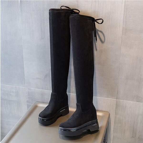 boots women spring winter over the knee heels quality suede long comfort square botines mujer thigh high steinmeier, Black
boots women spring winter over the knee heels quality suede long comfort square botines mujer thigh high steinmeier, Black
