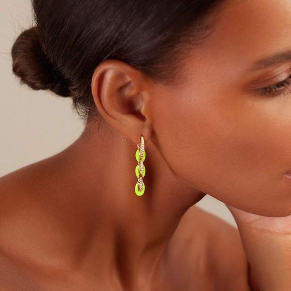 neon enamel 2021 spring summer ing bright colorful gold color beaded link chain dangle earring, Silver
neon enamel 2021 spring summer ing bright colorful gold color beaded link chain dangle earring, Silver