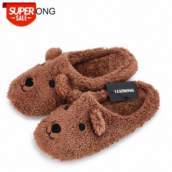 lcizrong women brown bear plush home slippers non-slip large size family animal slipper woman indoor shoes house slippers #kk9s, Black
lcizrong women brown bear plush home slippers non-slip large size family animal slipper woman indoor shoes house slippers #kk9s, Black