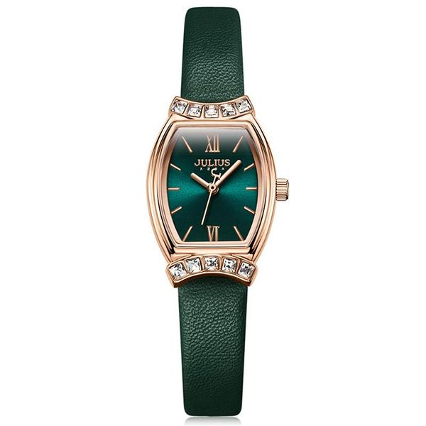 wristwatches julius women's watch japan mov't lady hours fine fashion dress bracelet real leather rhinestones girl's birthday, Slivery;brown
wristwatches julius women's watch japan mov't lady hours fine fashion dress bracelet real leather rhinestones girl's birthday, Slivery;brown