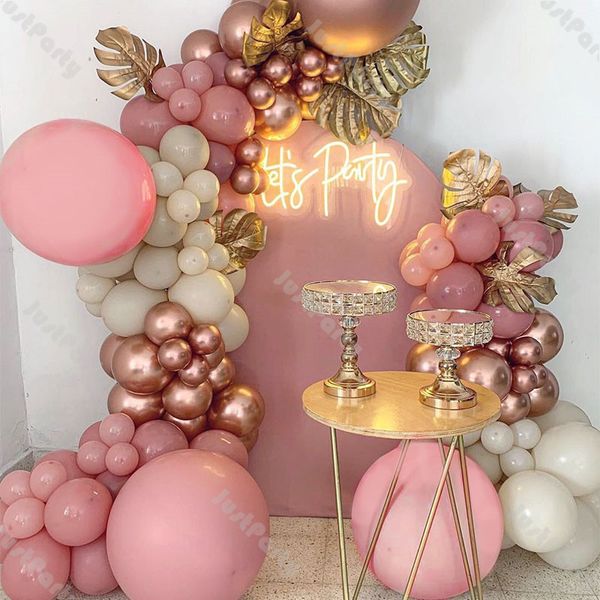 119pcs wedding decoration dusty pink balloon garland kit baby shower birthday party decor chrome gold natural sand color arch
119pcs wedding decoration dusty pink balloon garland kit baby shower birthday party decor chrome gold natural sand color arch