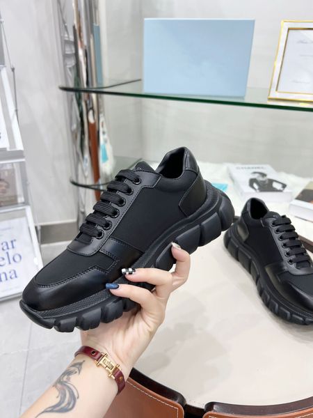 women casual shoes rush gabardine re-nylon sneakers genuine leather lace up trainer outdoor sports super quality sneaker eu35-46, Black
women casual shoes rush gabardine re-nylon sneakers genuine leather lace up trainer outdoor sports super quality sneaker eu35-46, Black