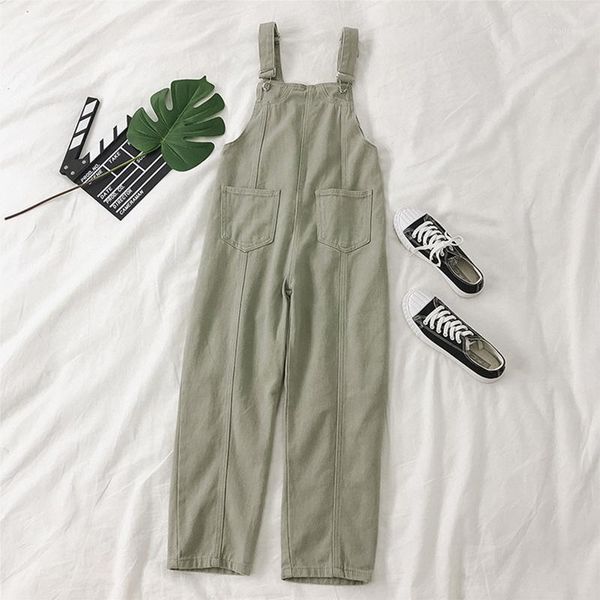 women's pants & capris 2021 women demin plus size jumpsuit double pockets high wiast overalls jeans loose solid, Black;white
women's pants & capris 2021 women demin plus size jumpsuit double pockets high wiast overalls jeans loose solid, Black;white