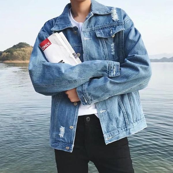 men's jackets denim jacket men style buttons fashion coat single breasted for loose streetwear mens clothing bg50js, Black;brown
men's jackets denim jacket men style buttons fashion coat single breasted for loose streetwear mens clothing bg50js, Black;brown